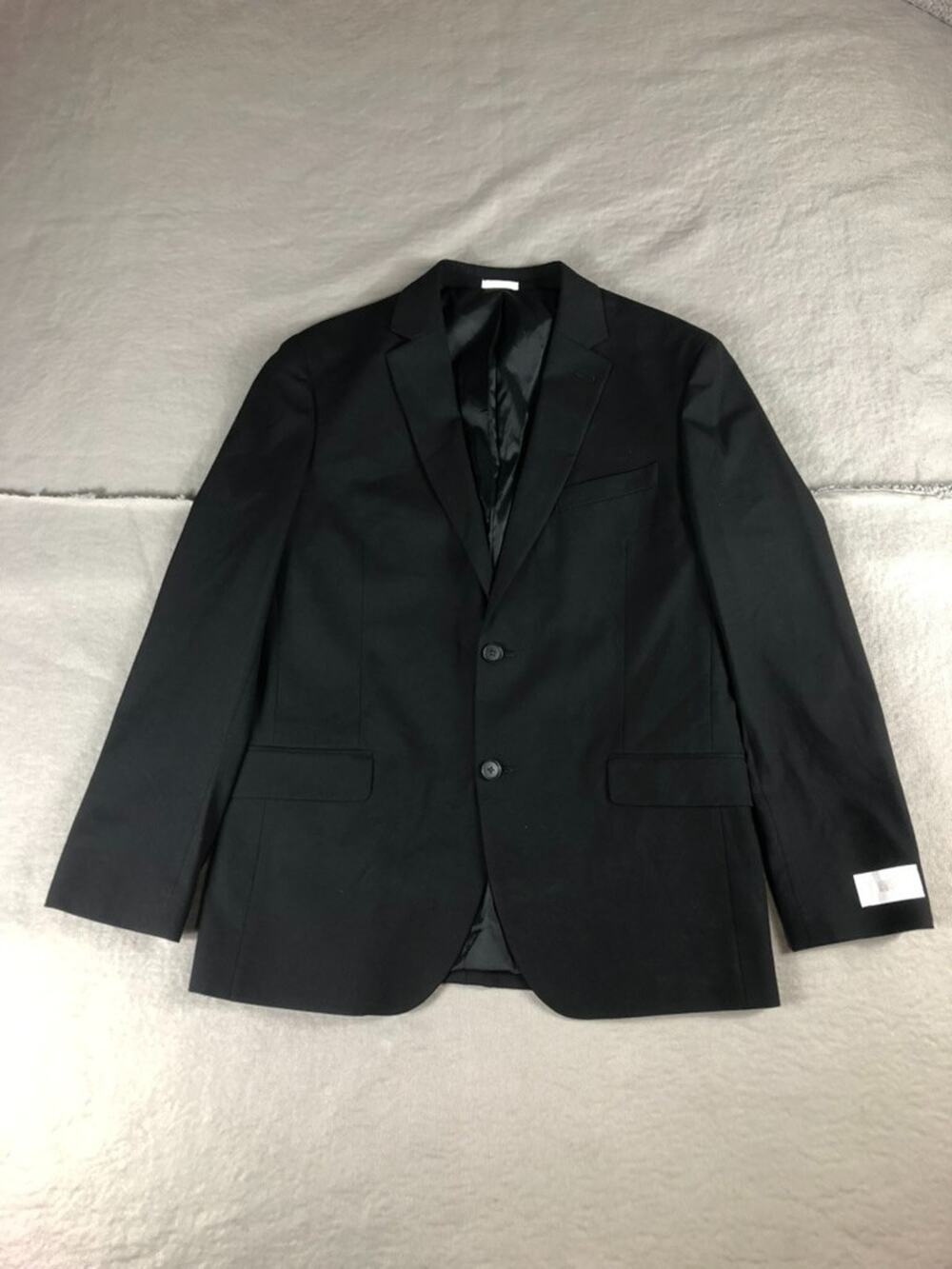 New Nordstrom Rack Mens Blazer Black 42R Suit Jacket Office Corporate